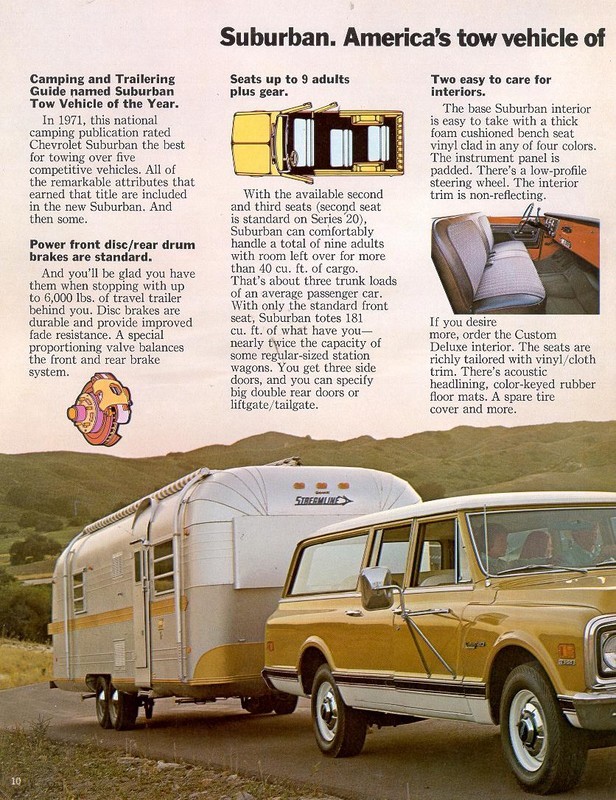 1972 Chevrolet Recreation Vehicles Brochure Page 17
